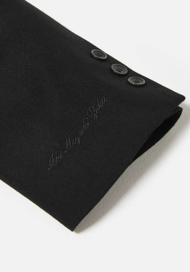 Shop MKI SUIT JACKET Black MKI MIYUKI ZOKU Outerwear