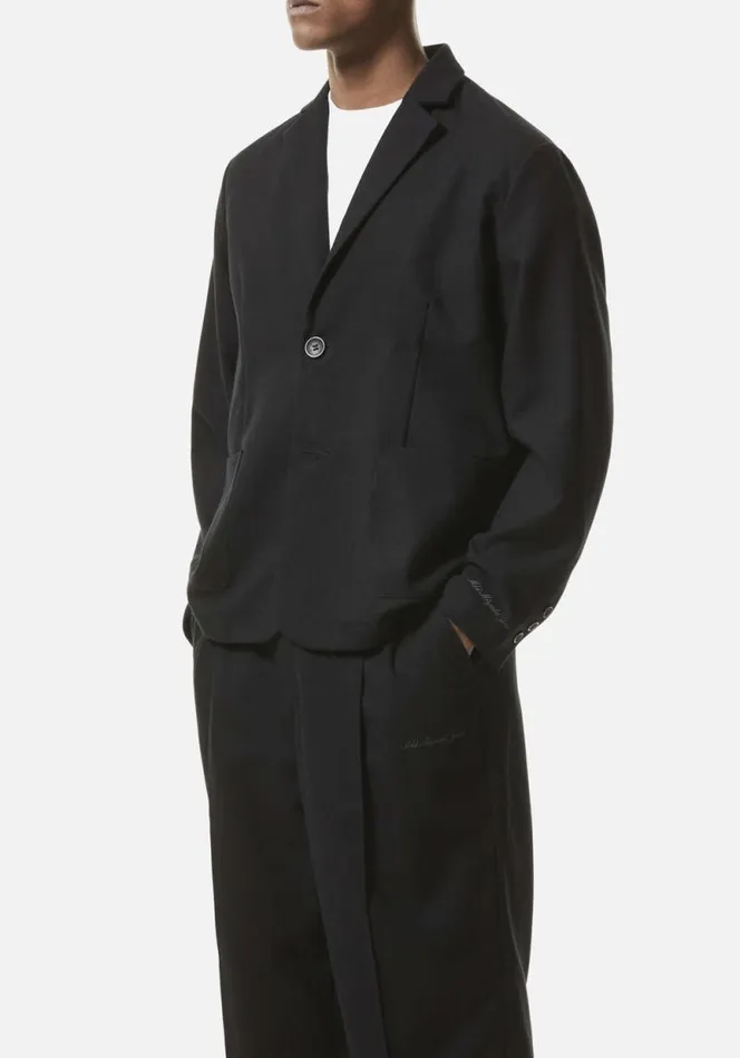Shop MKI SUIT JACKET Black MKI MIYUKI ZOKU Outerwear