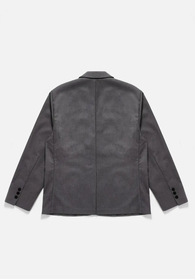 Shop MKI SUIT JACKET Charcoal MKI MIYUKI ZOKU Outerwear