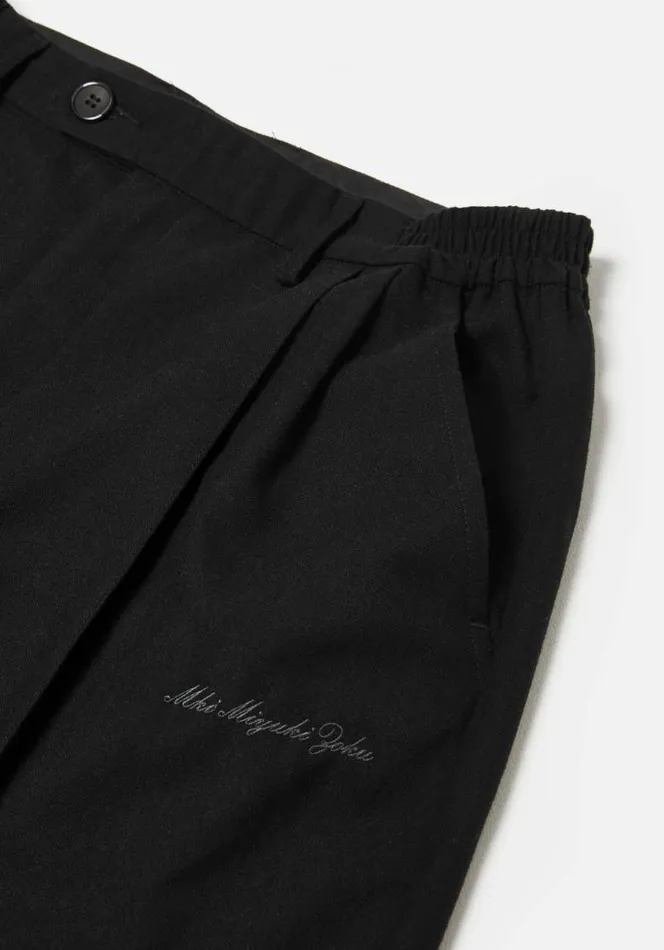 Shop MKI SUIT TROUSERS Black MKI MIYUKI ZOKU Trousers
