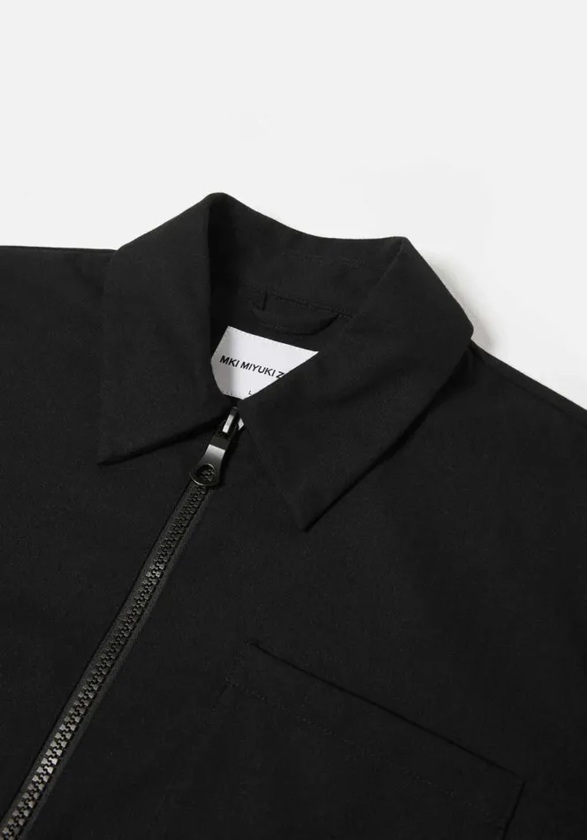 Shop MKI SUIT ZIP SHIRT Black MKI MIYUKI ZOKU Shirts