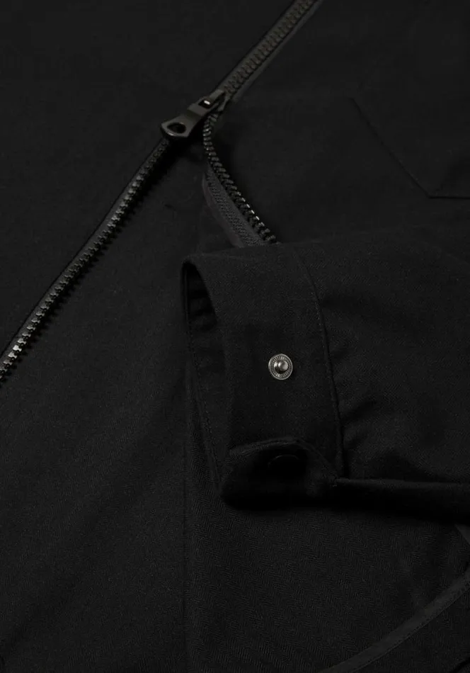 Shop MKI SUIT ZIP SHIRT Black MKI MIYUKI ZOKU Shirts