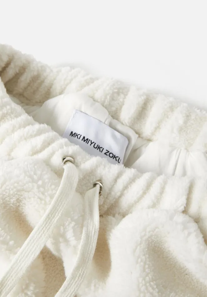 Shop MKI V2 SHERPA SHORTS Off White MKI MIYUKI ZOKU Shorts