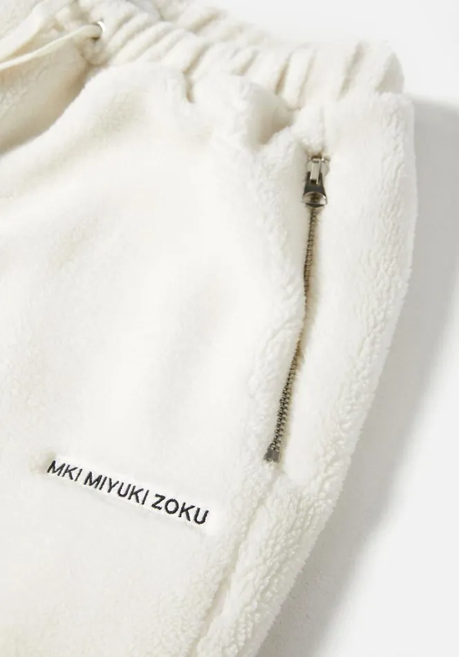 Shop MKI V2 SHERPA SHORTS Off White MKI MIYUKI ZOKU Shorts