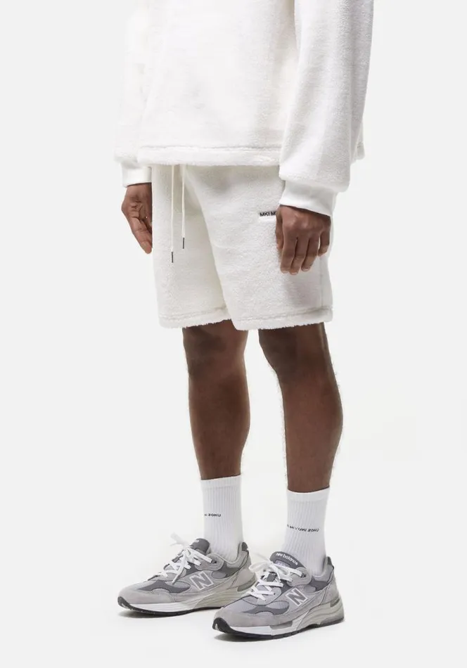 Shop MKI V2 SHERPA SHORTS Off White MKI MIYUKI ZOKU Shorts