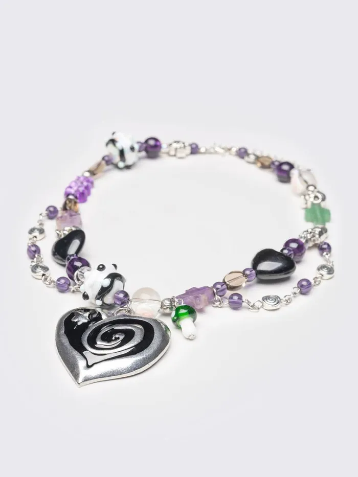 Shop Never Ending Love Beaded Necklace Minga London Accessories Shop Never Ending Love Beaded Necklace Minga London Accessories