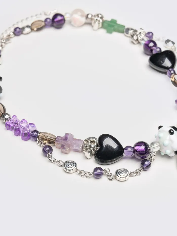 Shop Never Ending Love Beaded Necklace Minga London Accessories Shop Never Ending Love Beaded Necklace Minga London Accessories