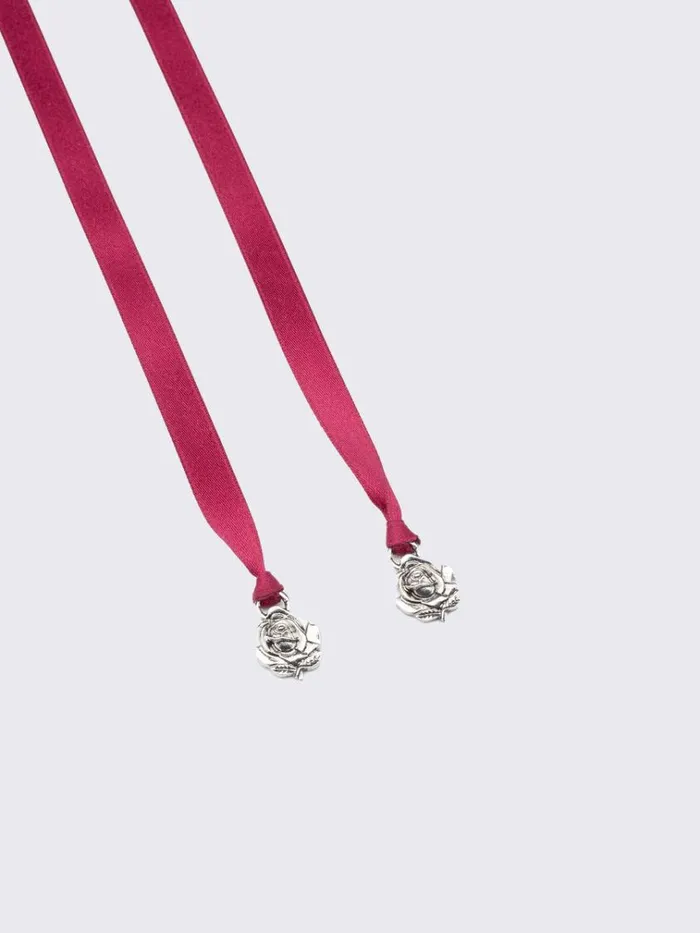 Shop Pandora Heart Satin Ribbon Choker Minga London Accessories