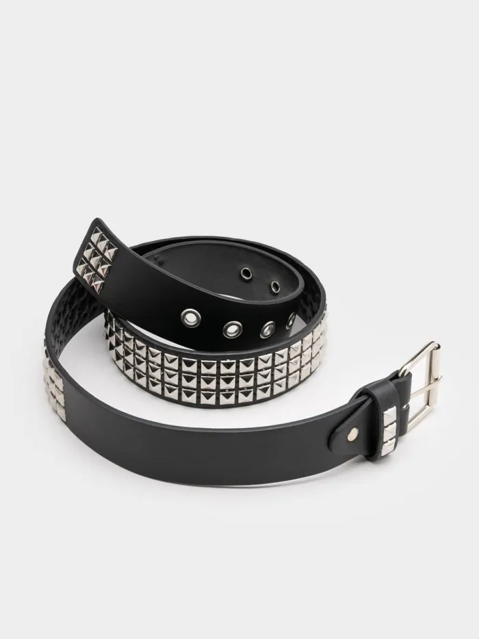 Shop Punk Girl Studded Buckle Belt Minga London Accessories