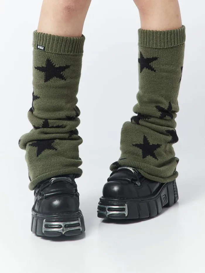 Shop Star Flare Leg Warmers Minga London Accessories