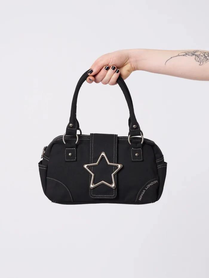 Shop Star Girl Black Y2k Handbag Minga London Accessories