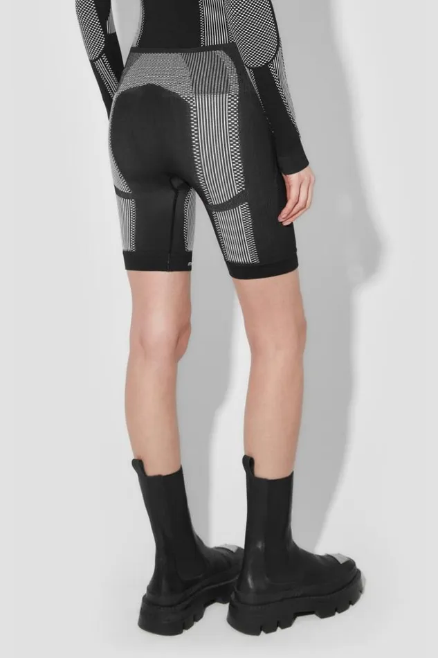 Shorts Women MISBHV Sport Active Wear Shorts Blackwhite