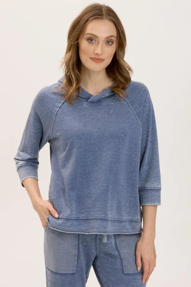 Shula Hoodie Adrift Burnout Clothing XCVI Sweatshirts