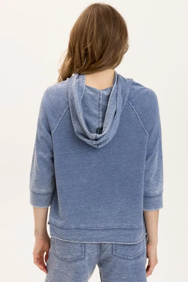Shula Hoodie Adrift Burnout Clothing XCVI Sweatshirts