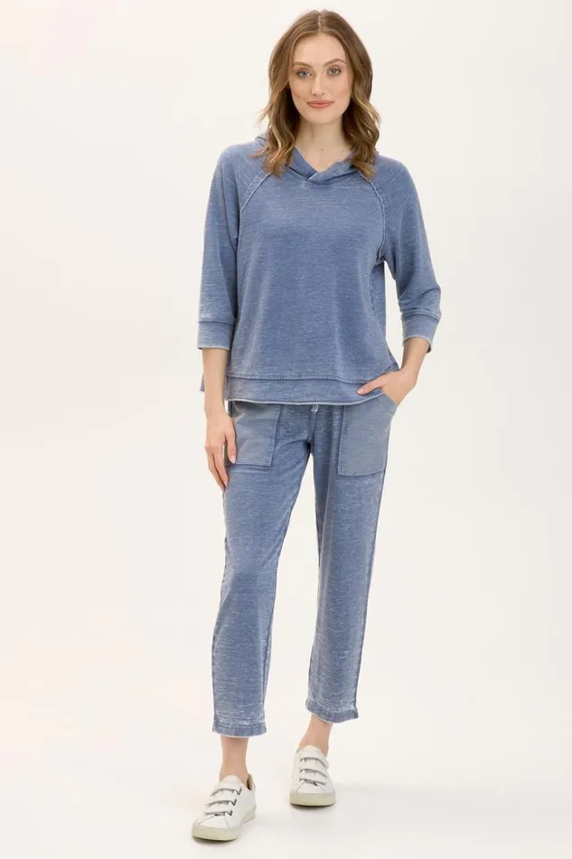 Shula Hoodie Adrift Burnout Clothing XCVI Sweatshirts