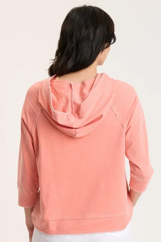 Shula Hoodie Tambourine Burnout Clothing XCVI Sweatshirts