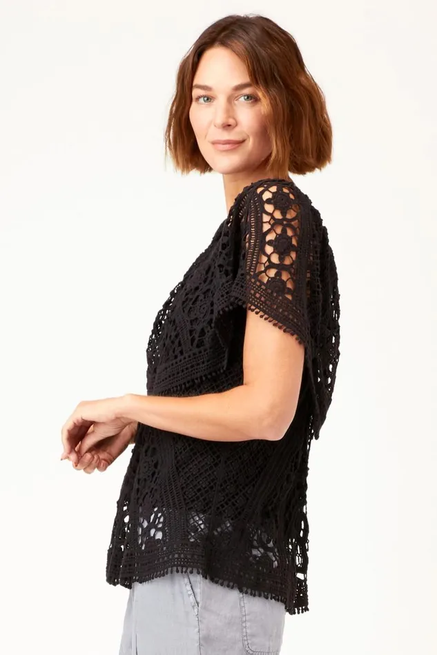 Signy Top Black Clothing XCVI ShirtsBlouses