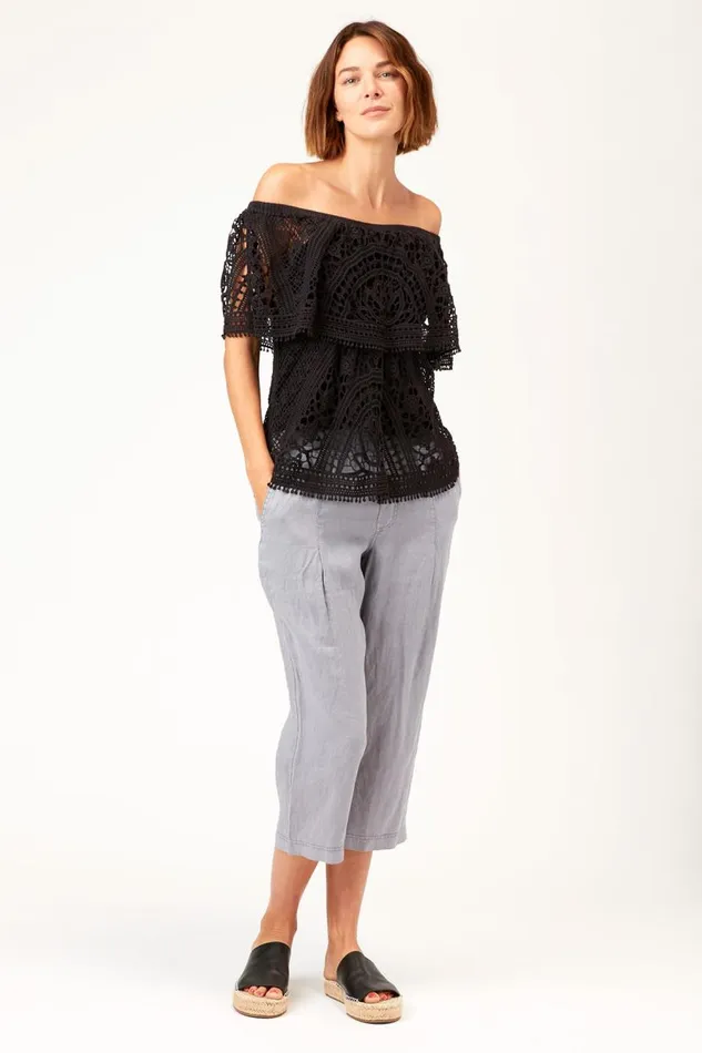 Signy Top Black Clothing XCVI ShirtsBlouses