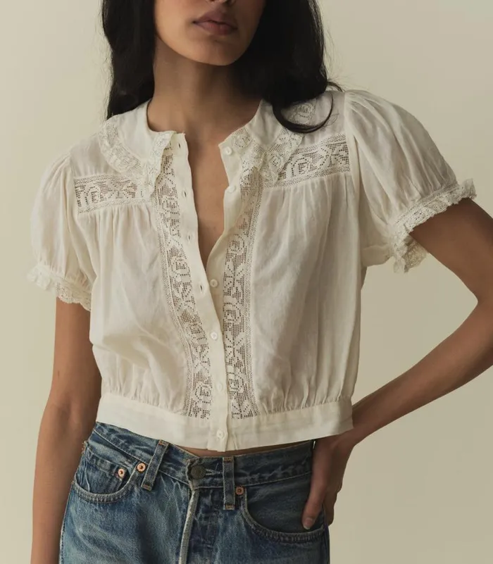 SKYLARK TOP Magnolia Shop DEN Tops