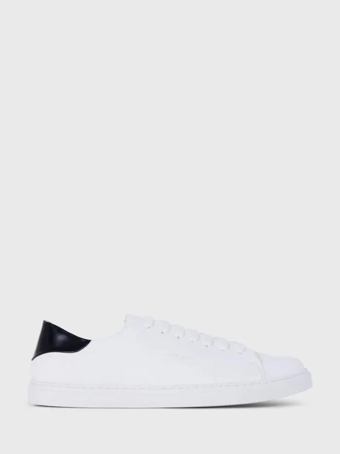 Sneakers Mens Paul Stuart Homer Leather Sneaker Black