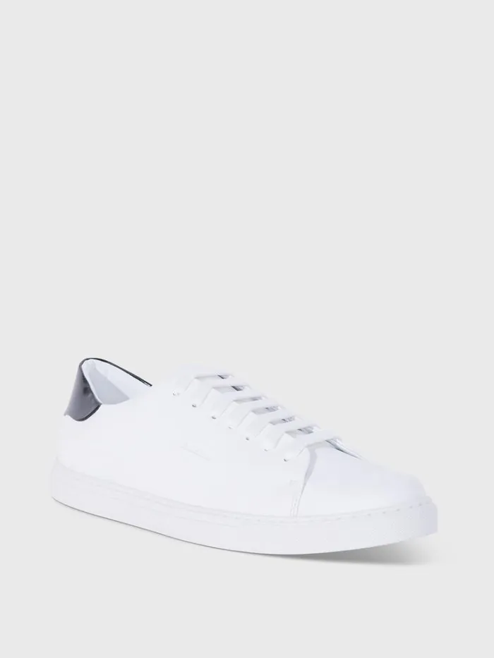 Sneakers Mens Paul Stuart Homer Leather Sneaker Black