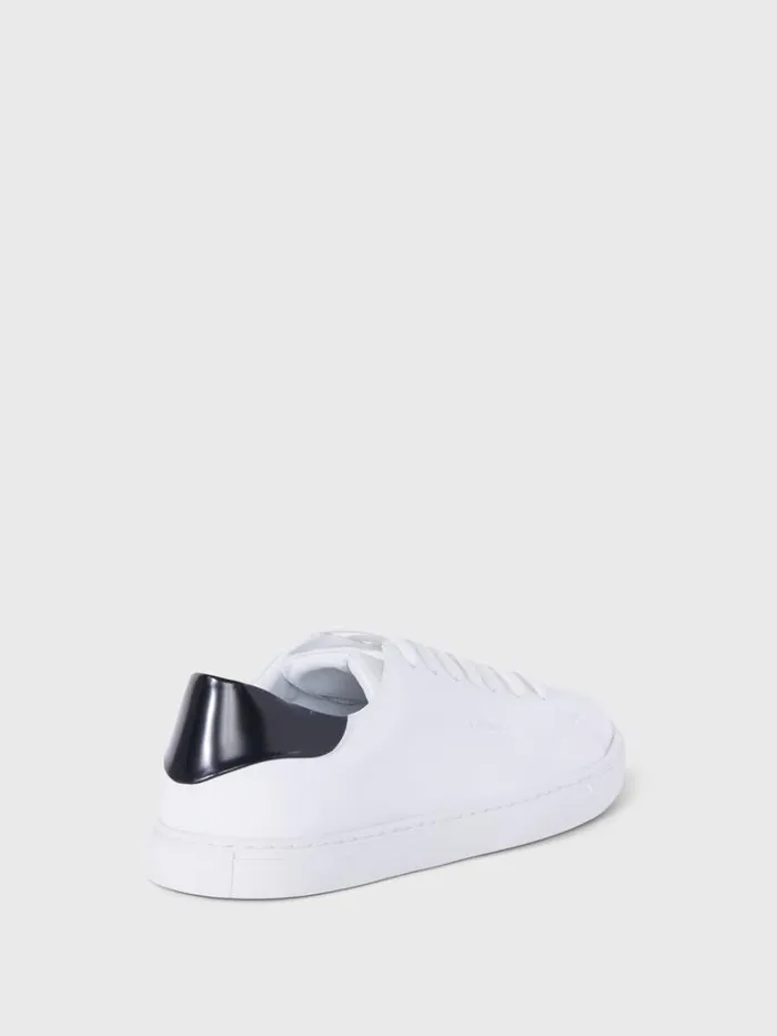 Sneakers Mens Paul Stuart Homer Leather Sneaker Black