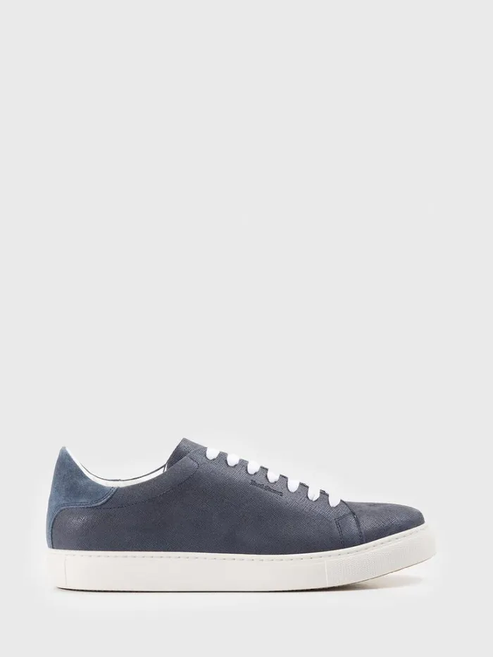 Sneakers Mens Paul Stuart Pascal Leather Sneaker Black