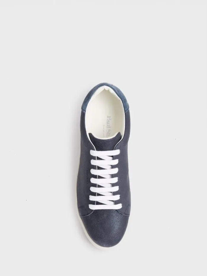 Sneakers Mens Paul Stuart Pascal Leather Sneaker Black Sneakers Mens Paul Stuart Pascal Leather Sneaker Black