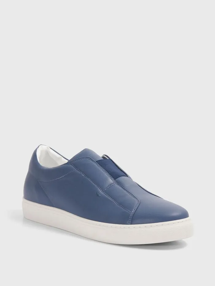 Sneakers Mens Paul Stuart Prime Leather Sneaker Blue Sneakers Mens Paul Stuart Prime Leather Sneaker Blue