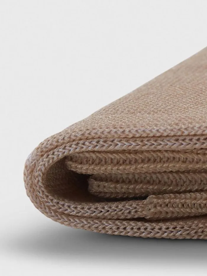 Socks Mens Paul Stuart Cotton Horizonal Dash Stripe Sock Dark Khaki