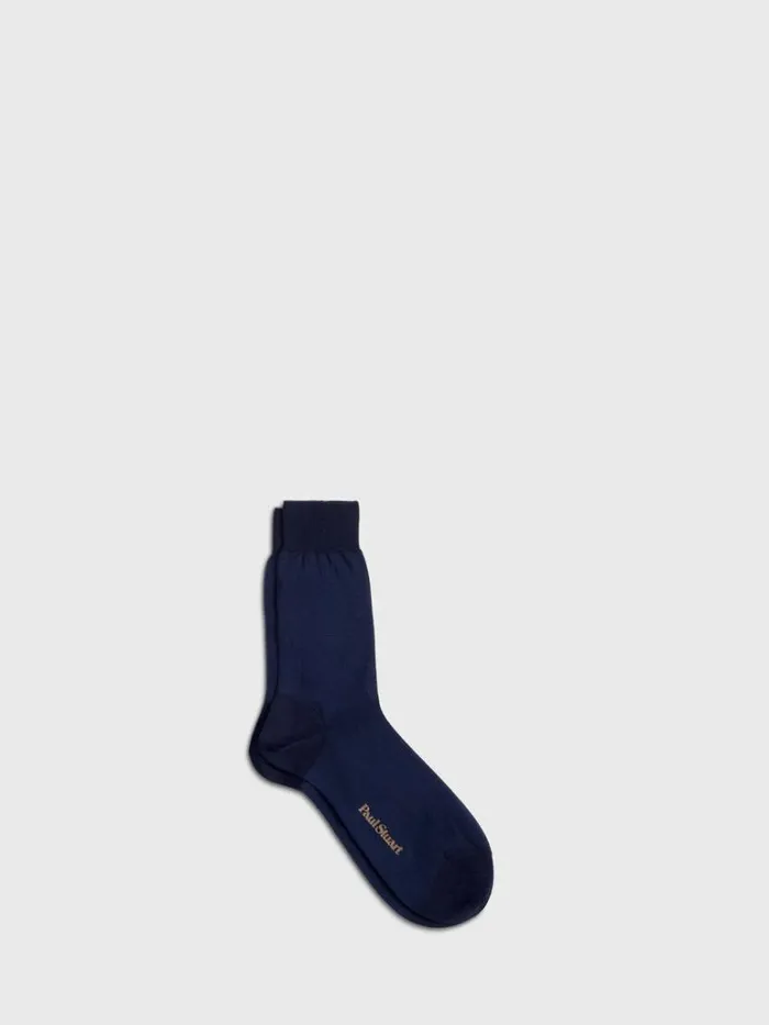 Socks Mens Paul Stuart Cotton Oxford Sock Grey