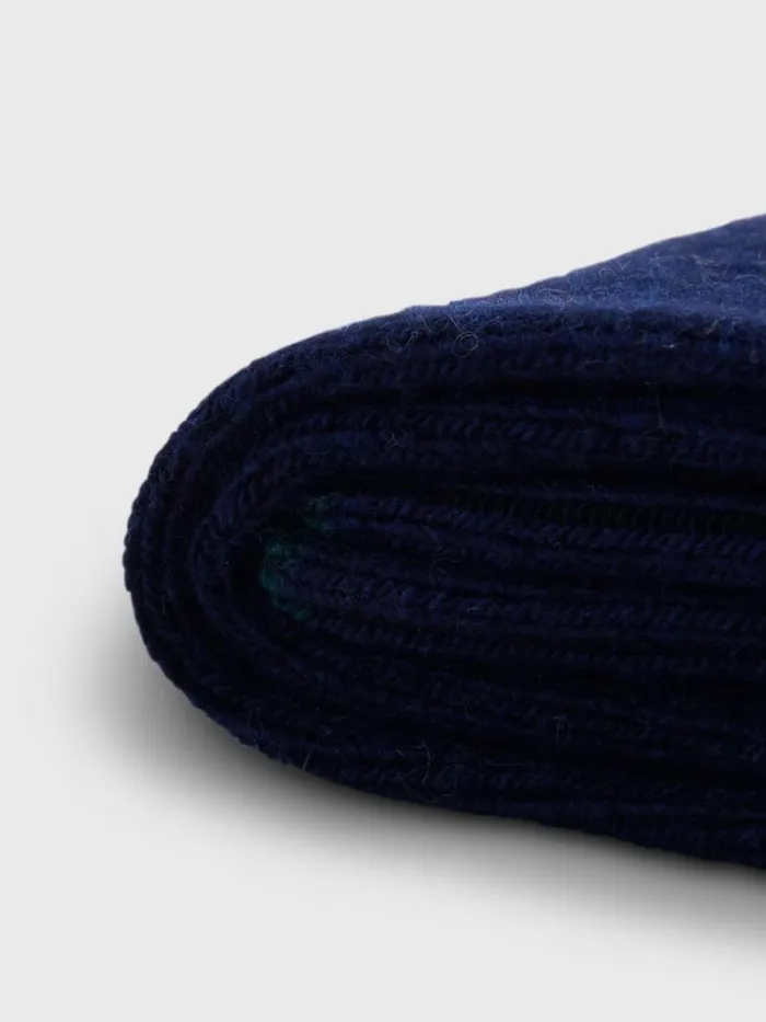 Socks Mens Paul Stuart Solid Color Sock Blue