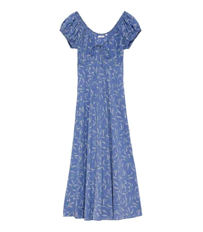 SOFIA DRESS Lapis Bluebell Ballad Shop DEN Dresses