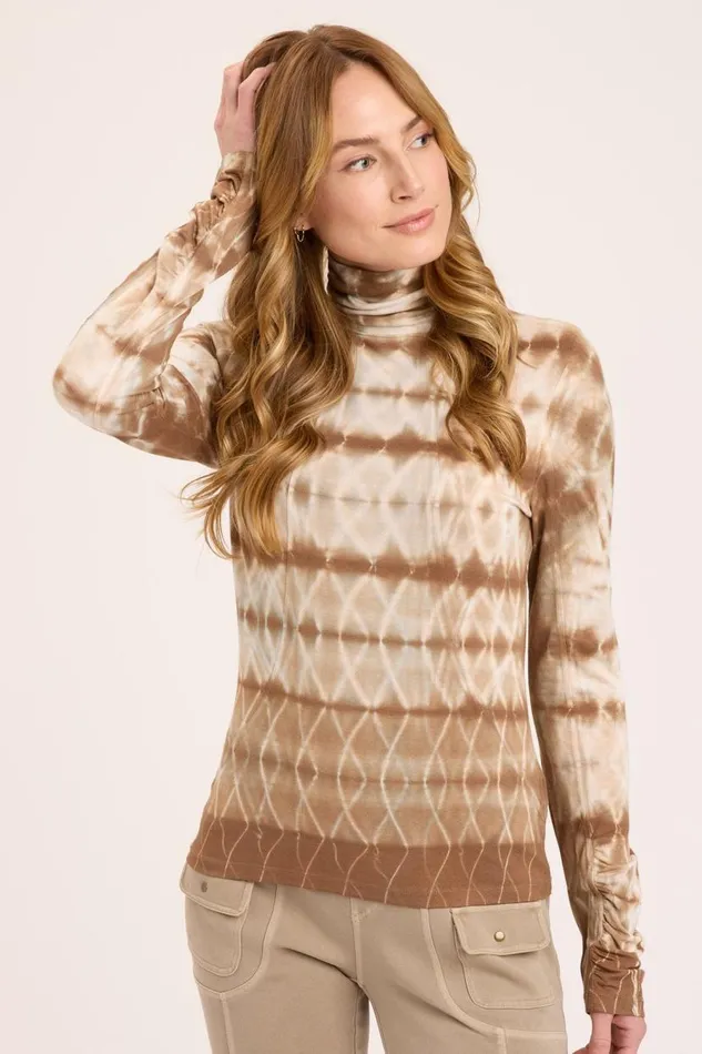 Sorren Turtleneck Quirk Wash Clothing XCVI ShirtsBlouses