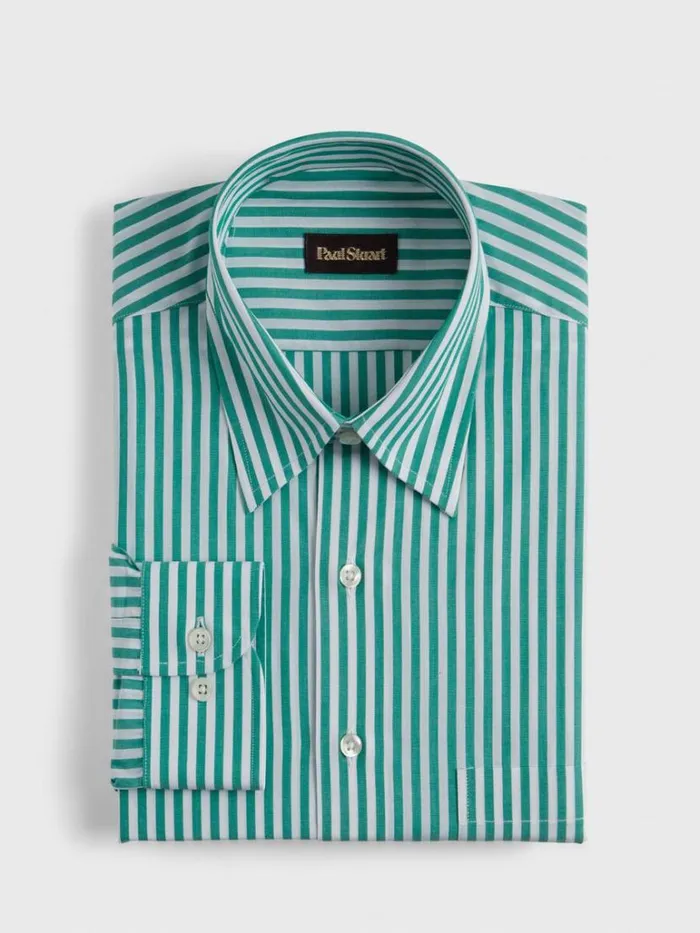 Sport Shirts Mens Paul Stuart Bengal Stripe Sport Shirt Bluewhite