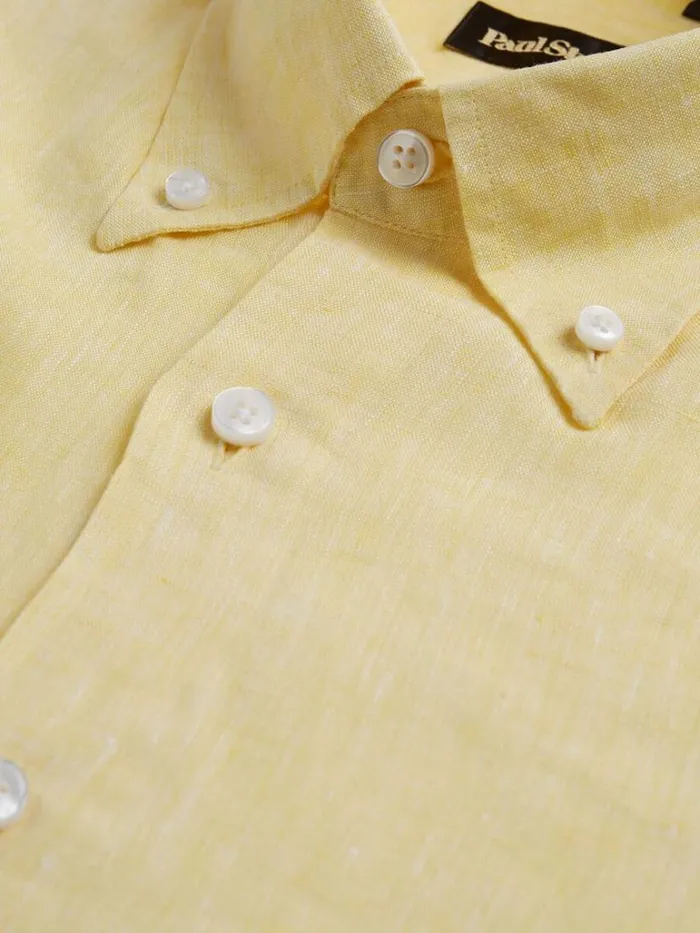 Sport Shirts Mens Paul Stuart Linen Sport Shirt Butter