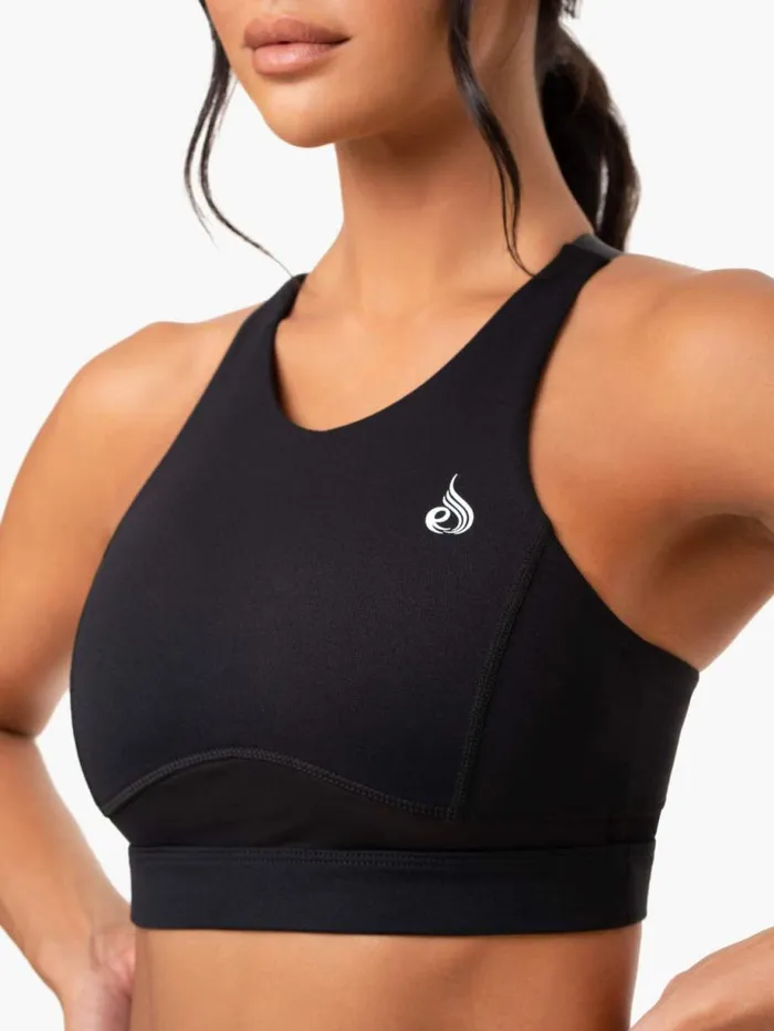 Sports Bras Womens Ryderwear Amazon Mesh Sports Bra Black