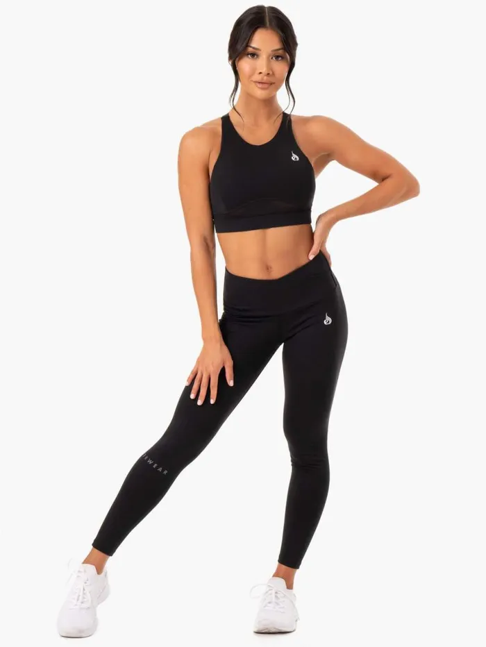 Sports Bras Womens Ryderwear Amazon Mesh Sports Bra Black