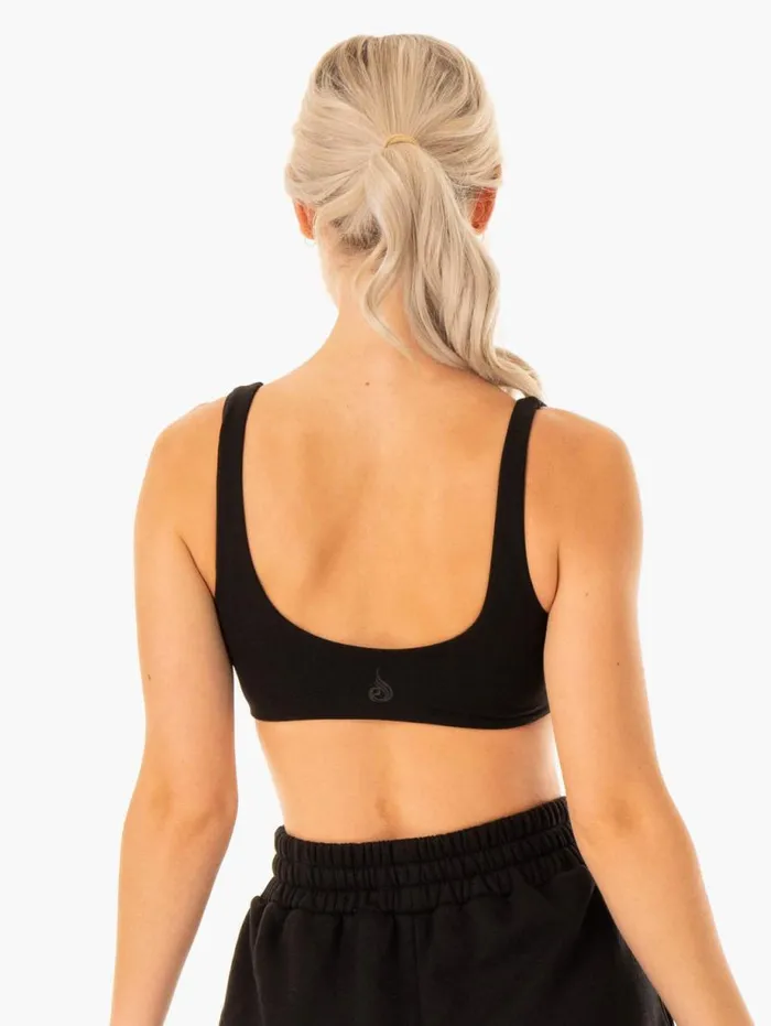 Sports Bras Womens Ryderwear Elevate Lounge Bra Black