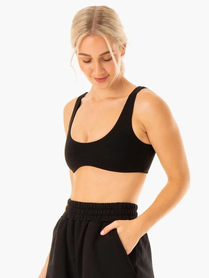 Sports Bras Womens Ryderwear Elevate Lounge Bra Black