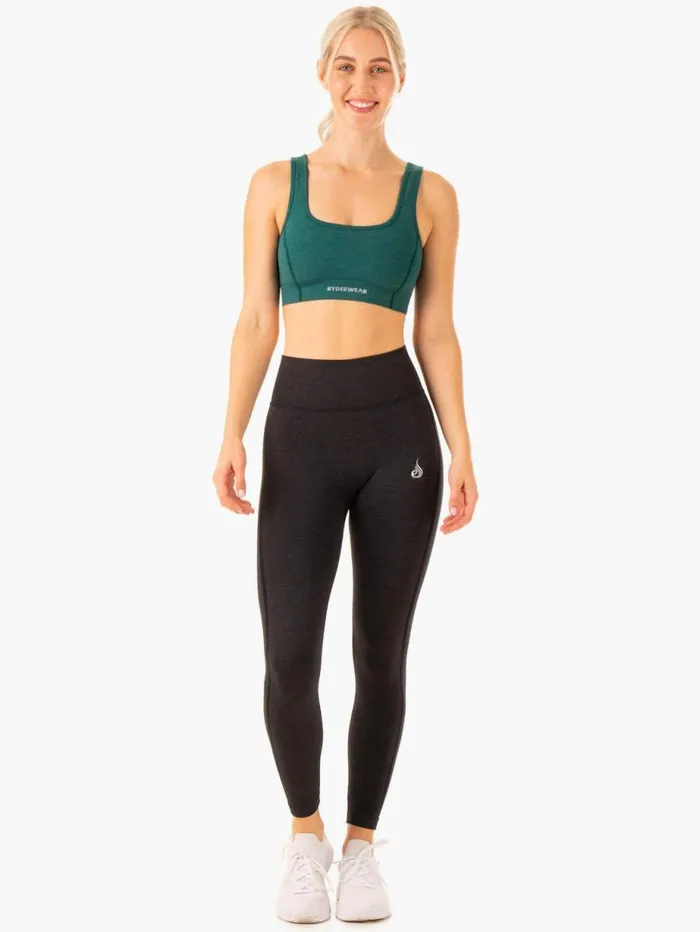 Sports Bras Womens Ryderwear Enhance Seamless Sports Bra Teal