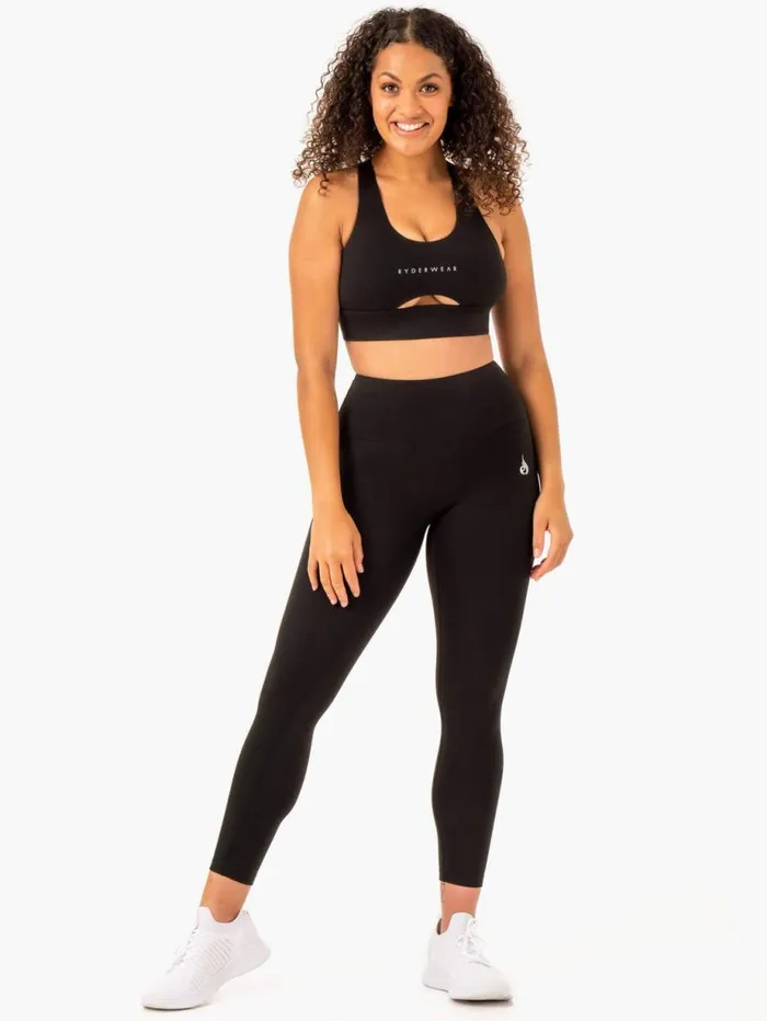 Sports Bras Womens Ryderwear Focus Contour Sports Bra Black