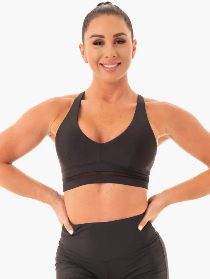 Sports Bras Womens Ryderwear NEM X RW Sports Bra Black