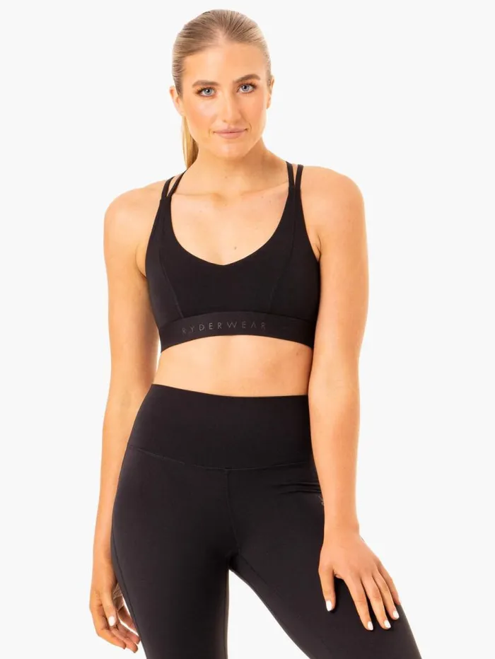 Sports Bras Womens Ryderwear NKD Align Sports Bra Black
