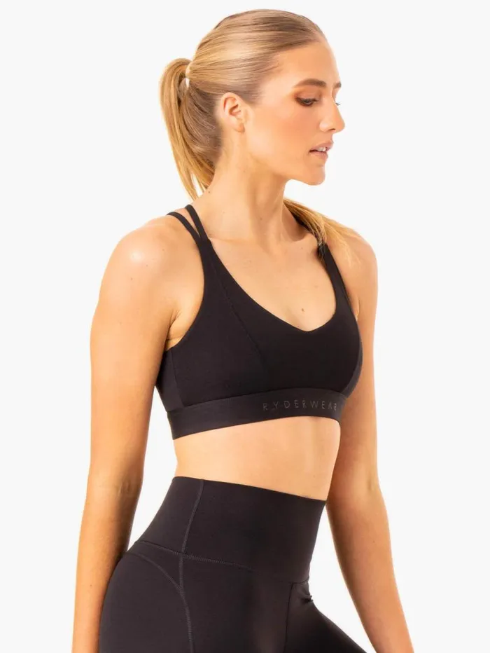 Sports Bras Womens Ryderwear NKD Align Sports Bra Black