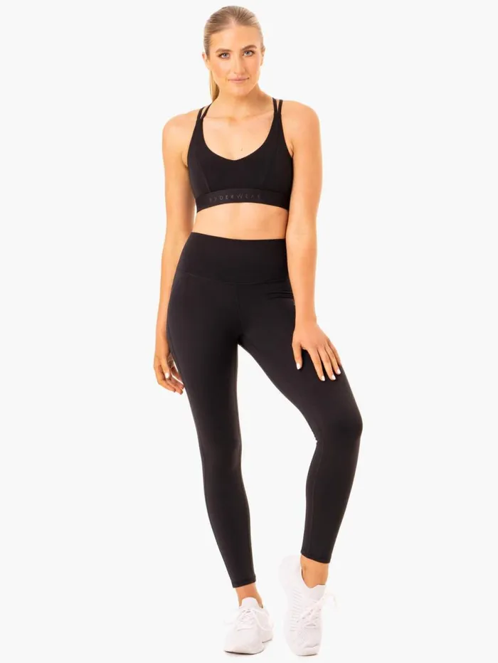 Sports Bras Womens Ryderwear NKD Align Sports Bra Black