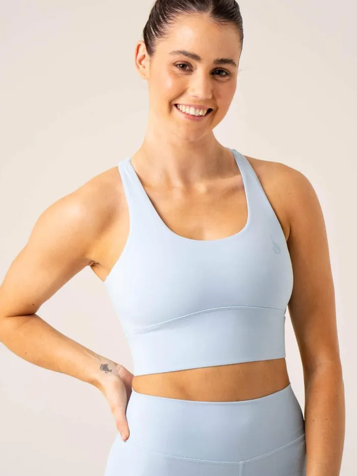 Sports Bras Womens Ryderwear NKD Arch Sports Bra Baby Blue