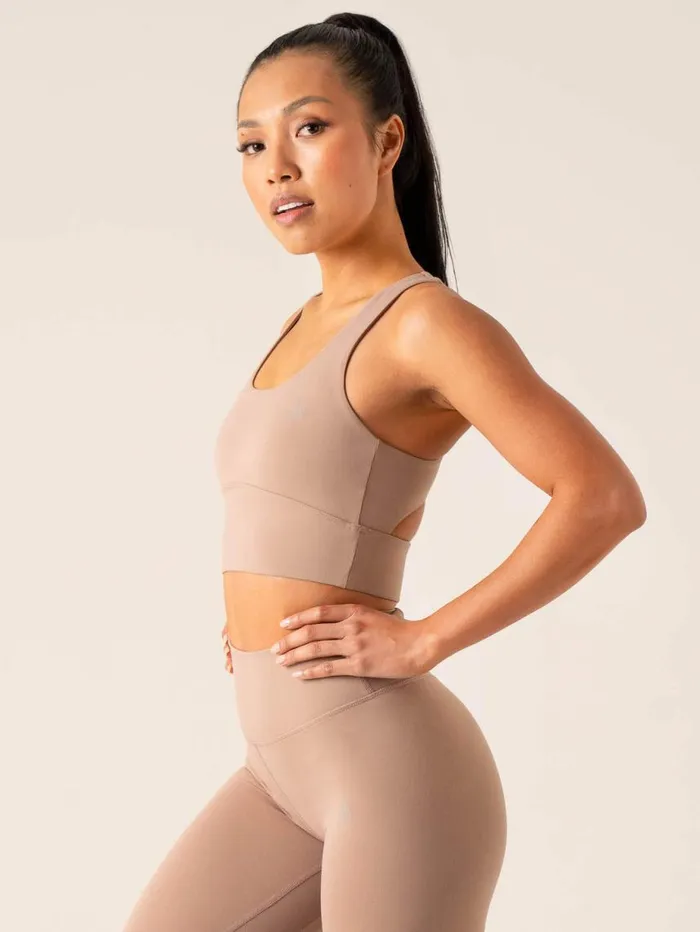 Sports Bras Womens Ryderwear NKD Arch Sports Bra Taupe