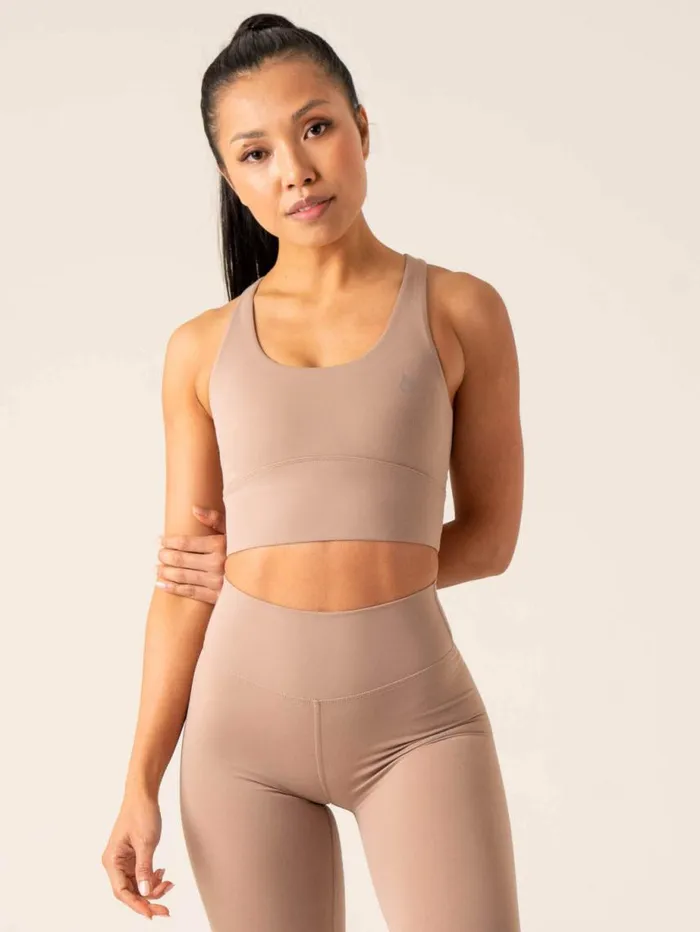 Sports Bras Womens Ryderwear NKD Arch Sports Bra Taupe