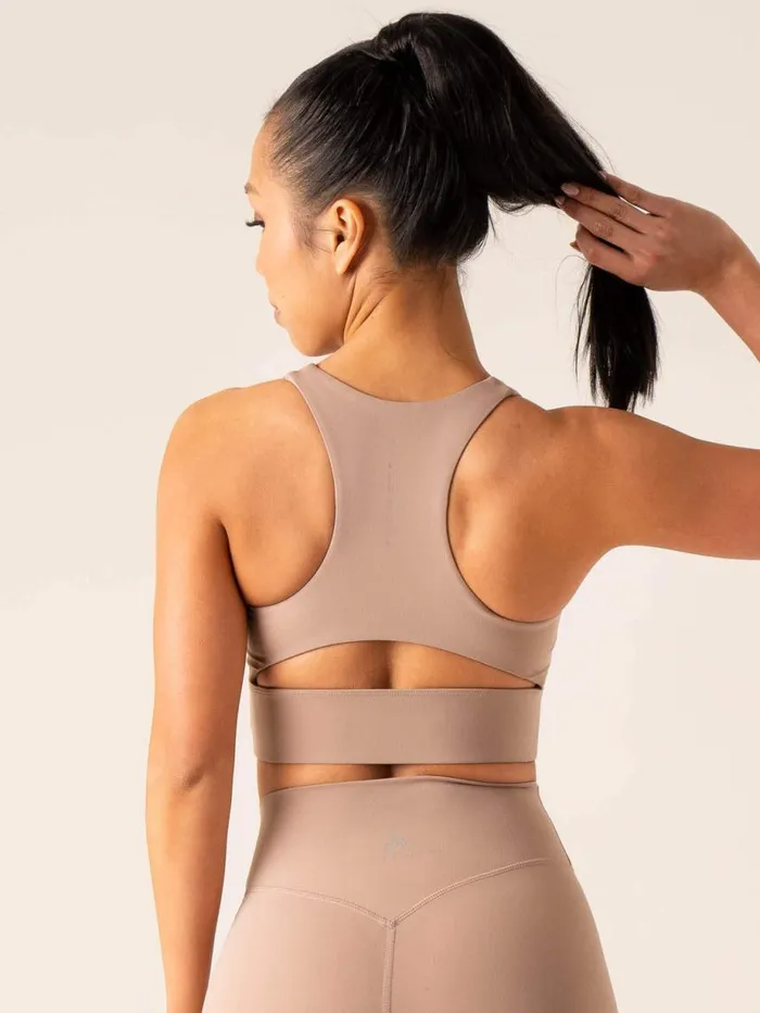 Sports Bras Womens Ryderwear NKD Arch Sports Bra Taupe